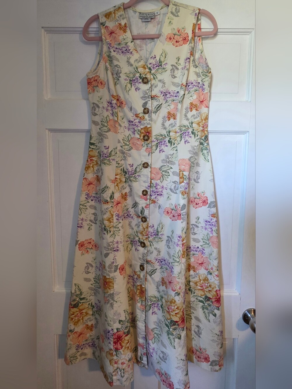 Vintage Portraits by Northern Isles Floral dress